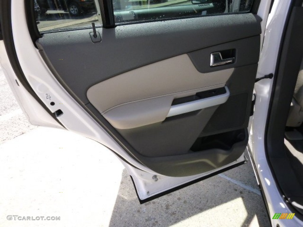 2012 Edge SEL AWD - White Platinum Metallic Tri-Coat / Medium Light Stone photo #12