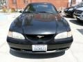 1996 Black Ford Mustang V6 Convertible  photo #6