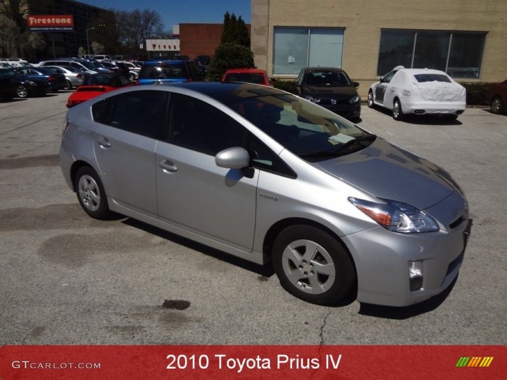 2010 Prius Hybrid IV - Classic Silver Metallic / Misty Gray photo #1