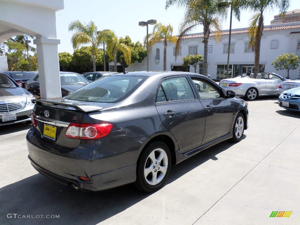 2012 Corolla S - Magnetic Gray Metallic / Dark Charcoal photo #2