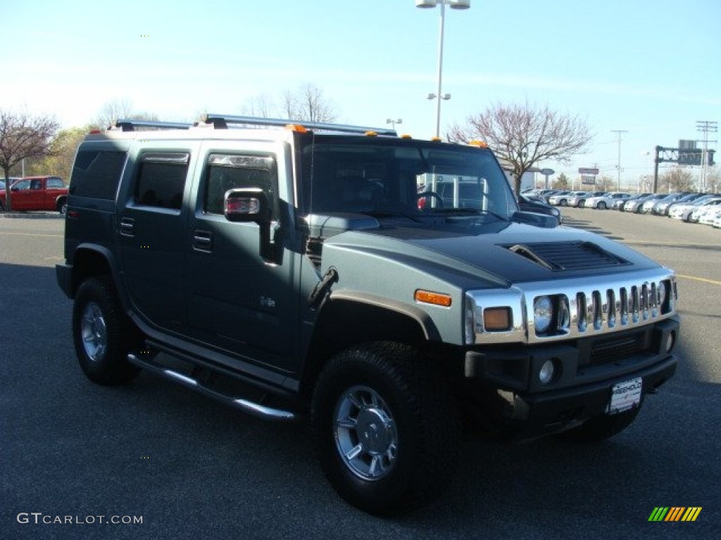 2006 H2 SUV - Slate Blue Metallic / Ebony photo #3