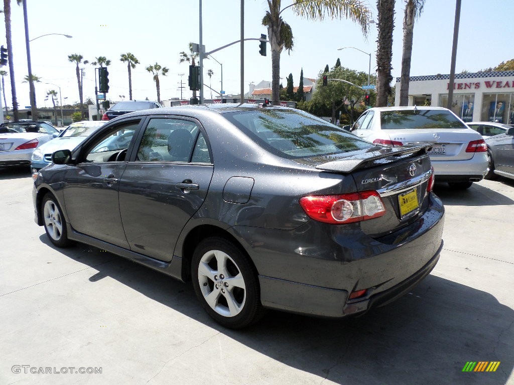 2012 Corolla S - Magnetic Gray Metallic / Dark Charcoal photo #4