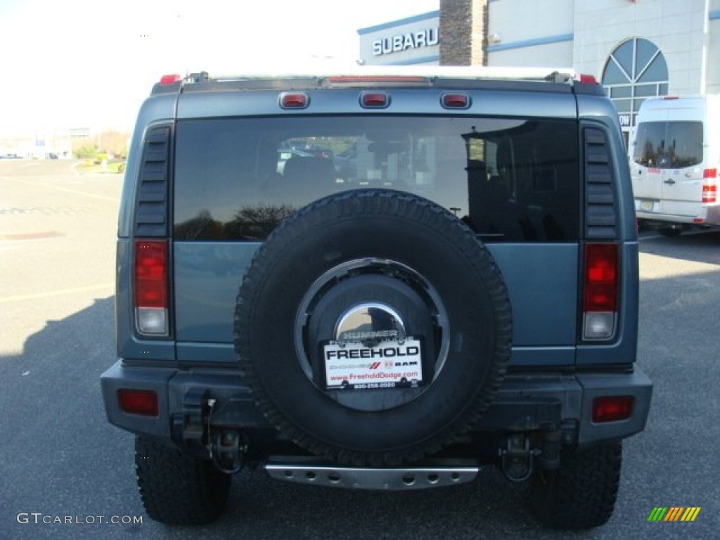 2006 H2 SUV - Slate Blue Metallic / Ebony photo #5