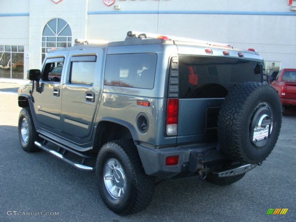 2006 H2 SUV - Slate Blue Metallic / Ebony photo #7
