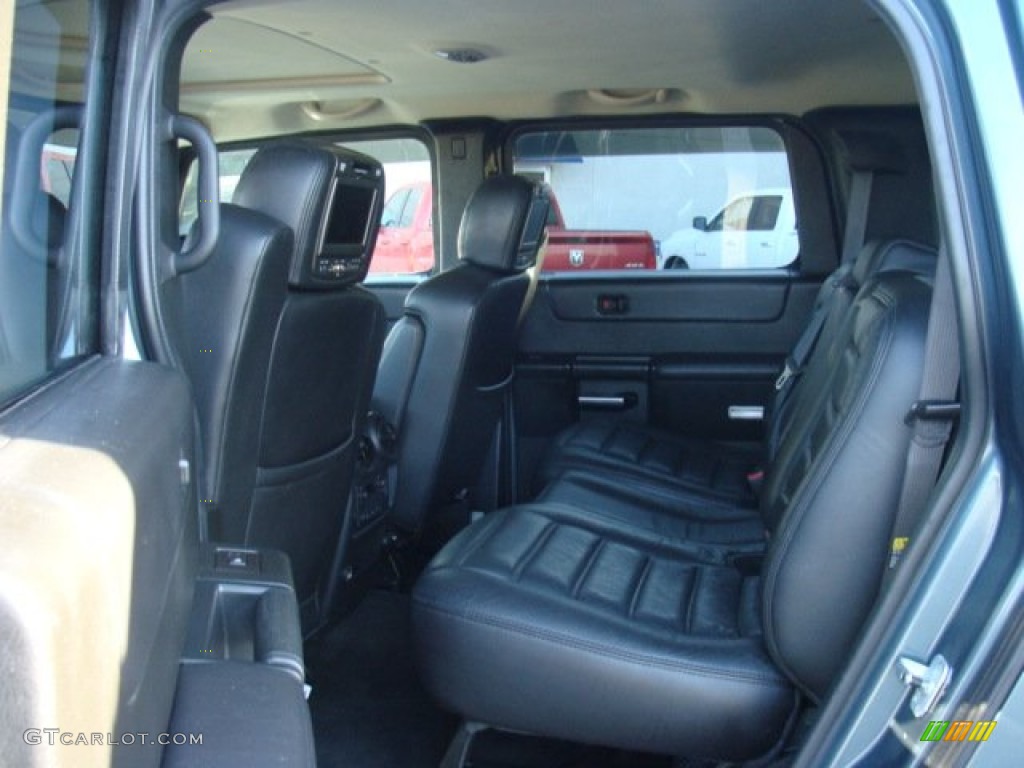 2006 H2 SUV - Slate Blue Metallic / Ebony photo #11
