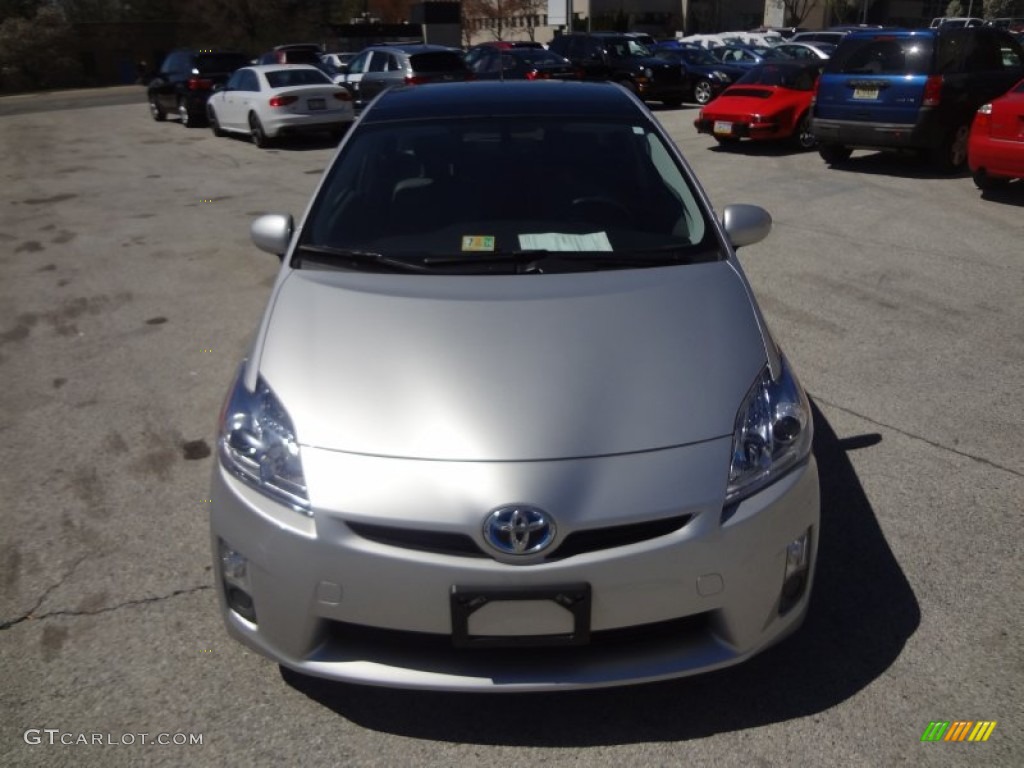 2010 Prius Hybrid IV - Classic Silver Metallic / Misty Gray photo #11