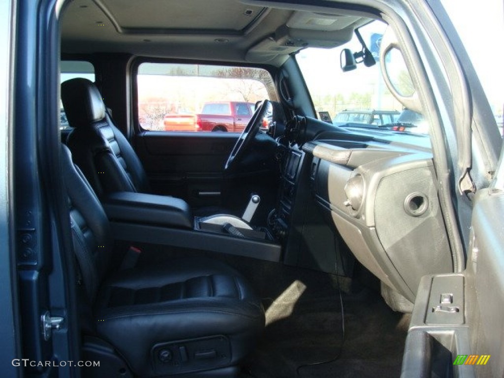 2006 H2 SUV - Slate Blue Metallic / Ebony photo #16