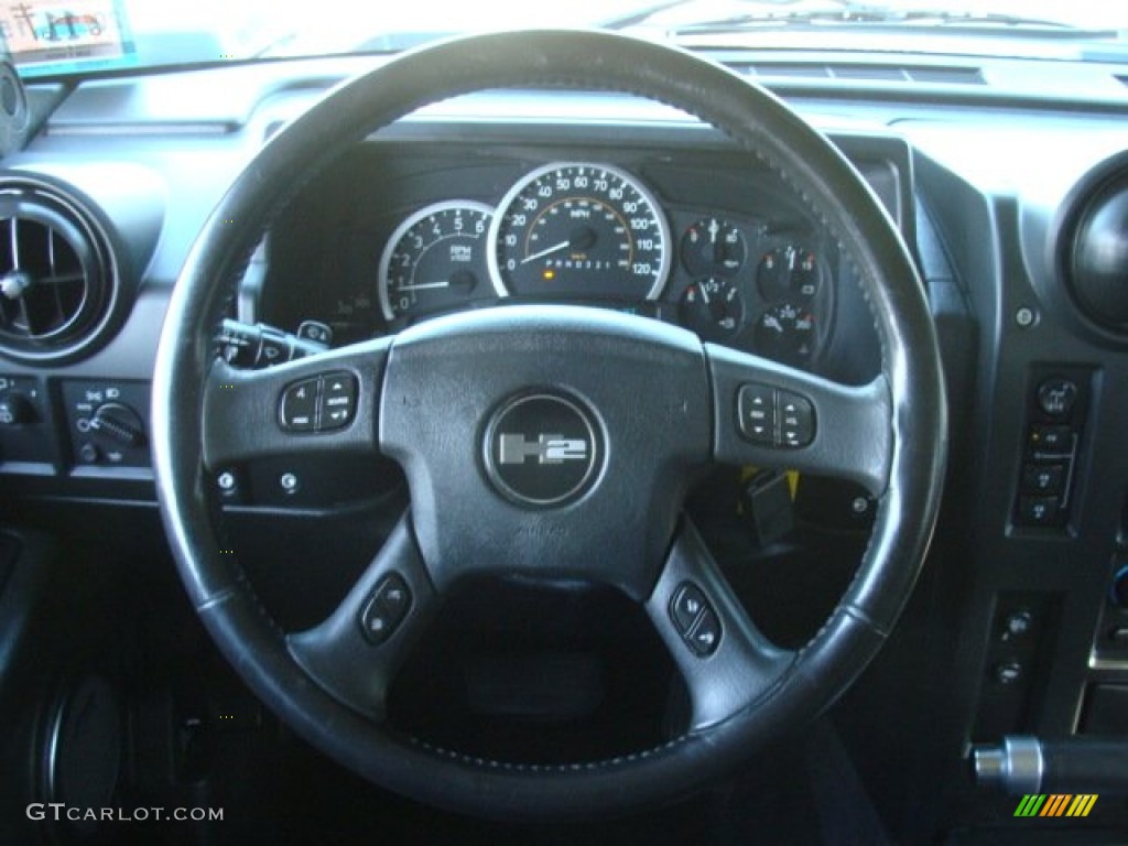 2006 H2 SUV - Slate Blue Metallic / Ebony photo #19