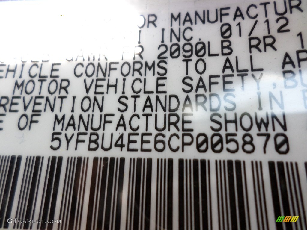 2012 Corolla S - Magnetic Gray Metallic / Dark Charcoal photo #25