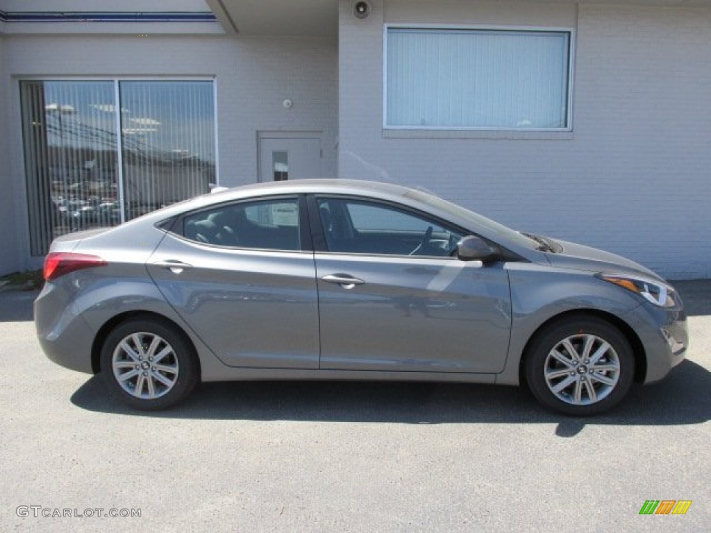 2014 Elantra SE Sedan - Gray / Gray photo #2