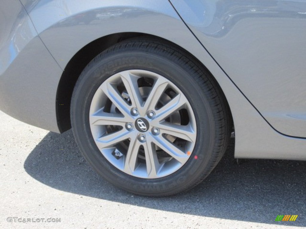 2014 Elantra SE Sedan - Gray / Gray photo #3