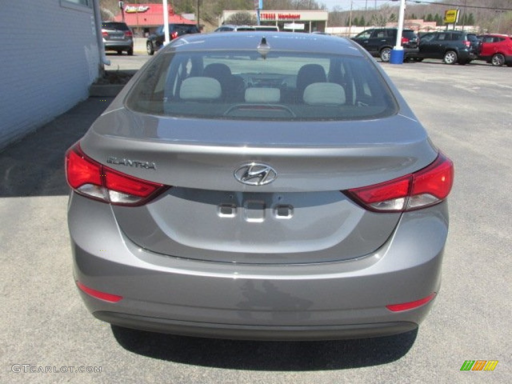 2014 Elantra SE Sedan - Gray / Gray photo #6