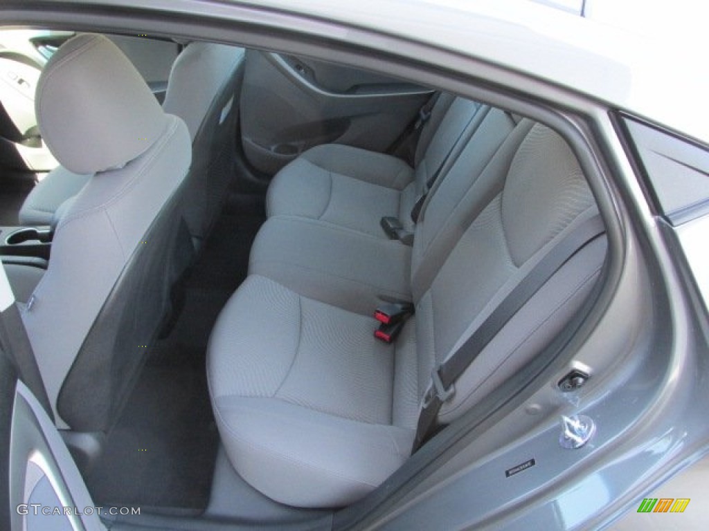 2014 Elantra SE Sedan - Gray / Gray photo #14