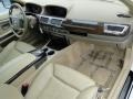  2007 7 Series 750Li Sedan Cream Beige Interior