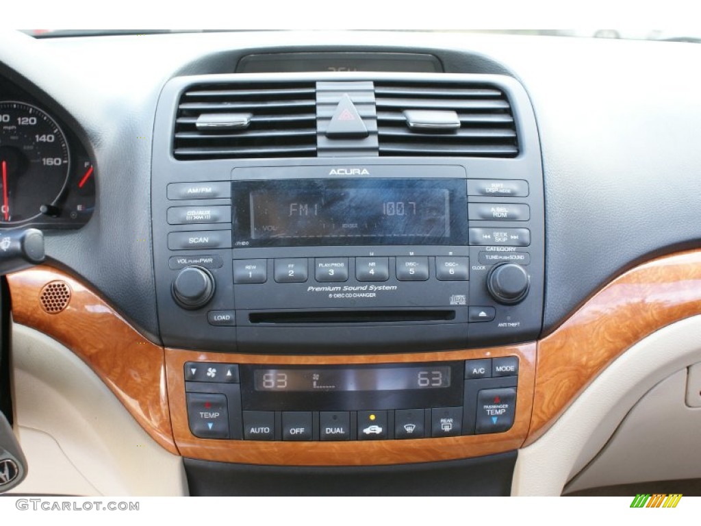 2005 TSX Sedan - Nighthawk Black Pearl / Parchment photo #27