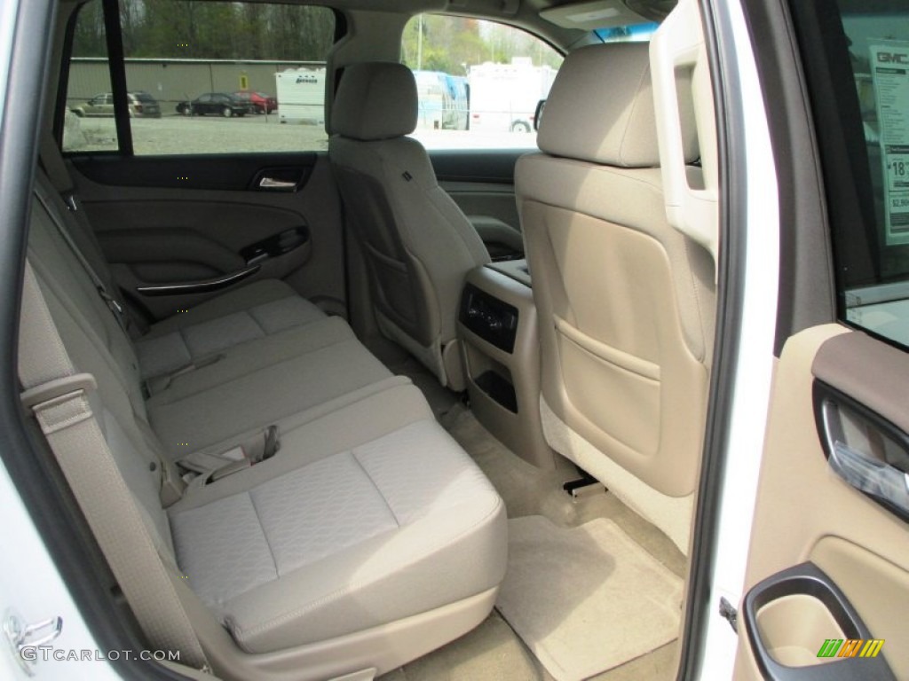 2015 GMC Yukon SLE 4WD Rear Seat Photo #92735362