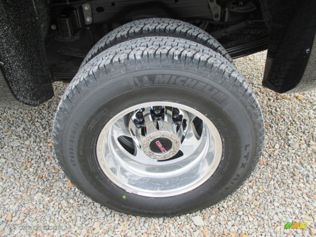 2015 GMC Sierra 3500HD SLE Crew Cab 4x4 Dual Rear Wheel Wheel Photo #92736178