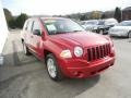 2010 Inferno Red Crystal Pearl Jeep Compass Sport 4x4  photo #7