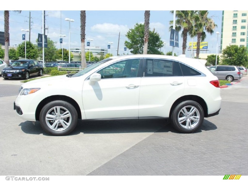 White Diamond Pearl 2015 Acura RDX Standard RDX Model Exterior Photo #92736850