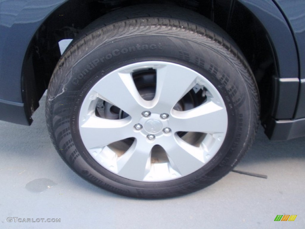 2011 Outback 2.5i Limited Wagon - Graphite Gray Metallic / Off Black photo #15