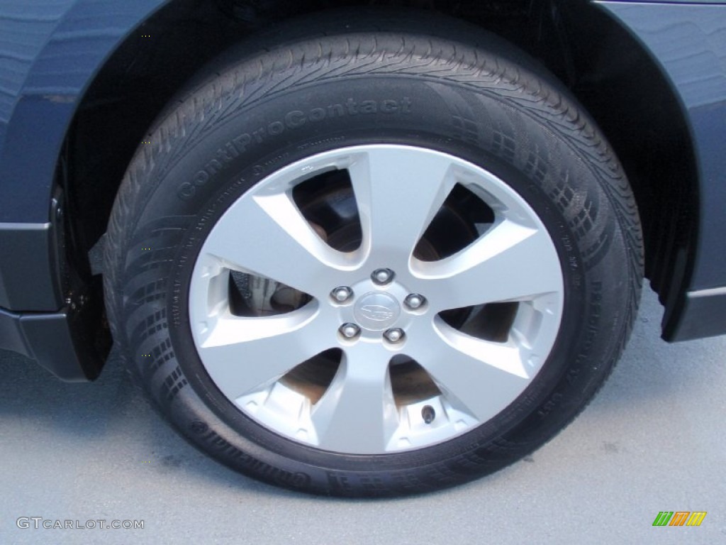 2011 Outback 2.5i Limited Wagon - Graphite Gray Metallic / Off Black photo #16
