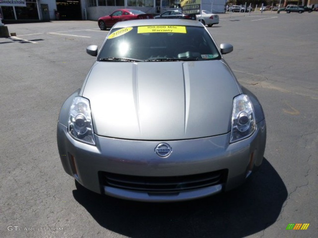 2006 350Z Enthusiast Coupe - Silver Alloy Metallic / Charcoal Leather photo #3