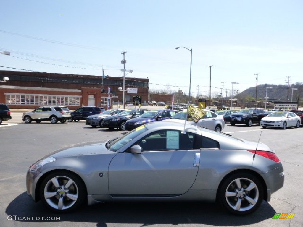 2006 350Z Enthusiast Coupe - Silver Alloy Metallic / Charcoal Leather photo #5