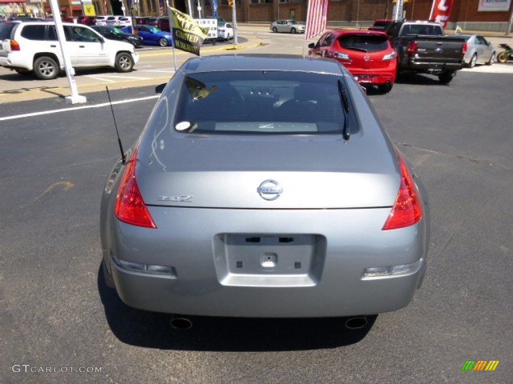 2006 350Z Enthusiast Coupe - Silver Alloy Metallic / Charcoal Leather photo #7