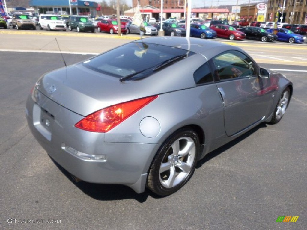 2006 350Z Enthusiast Coupe - Silver Alloy Metallic / Charcoal Leather photo #8