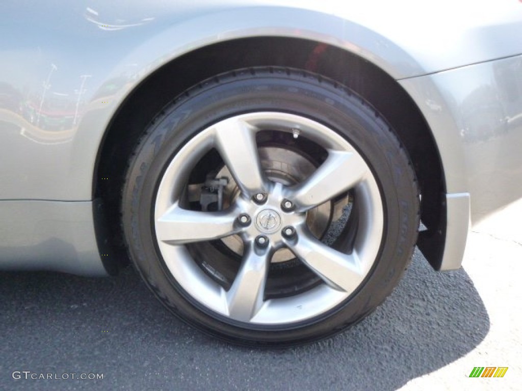 2006 350Z Enthusiast Coupe - Silver Alloy Metallic / Charcoal Leather photo #9