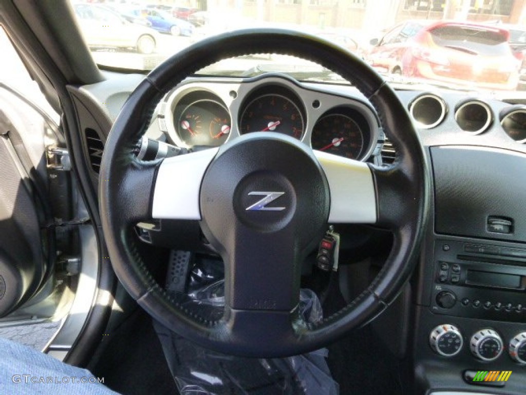 2006 350Z Enthusiast Coupe - Silver Alloy Metallic / Charcoal Leather photo #16