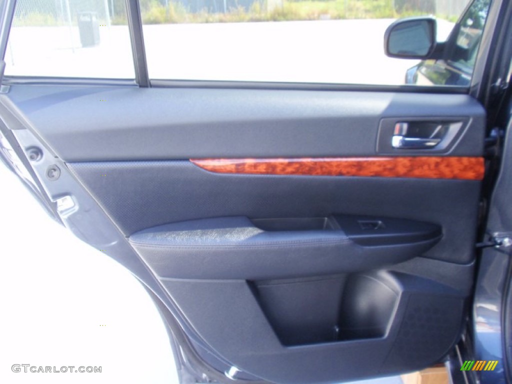 2011 Outback 2.5i Limited Wagon - Graphite Gray Metallic / Off Black photo #30