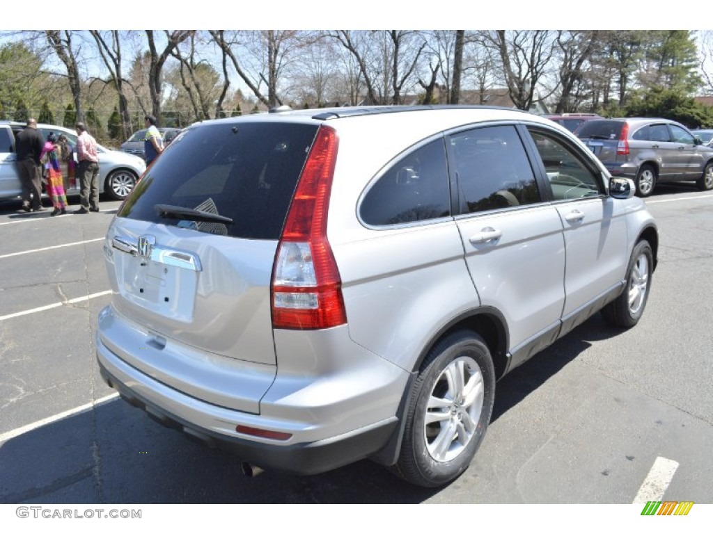 2010 CR-V EX-L - Alabaster Silver Metallic / Gray photo #6