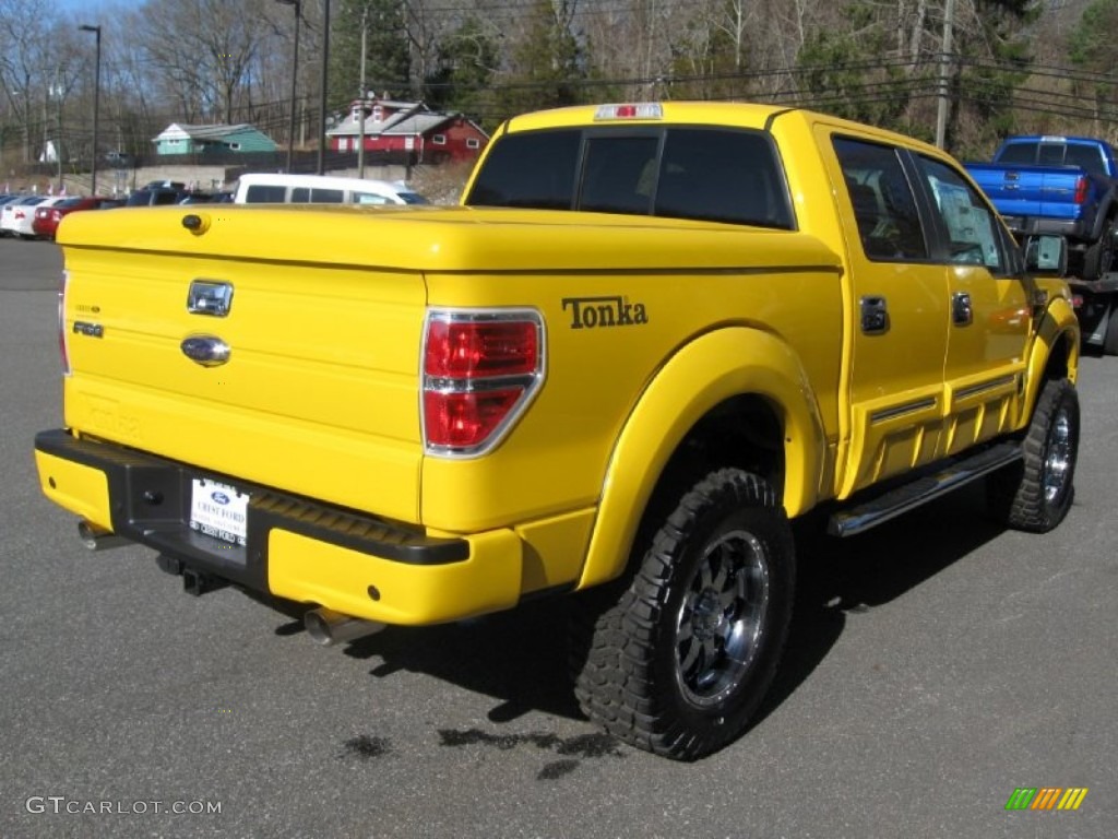 2014 F150 Tonka Edition Crew Cab 4x4 - Tonka Edition Iconic Yellow / Black photo #7