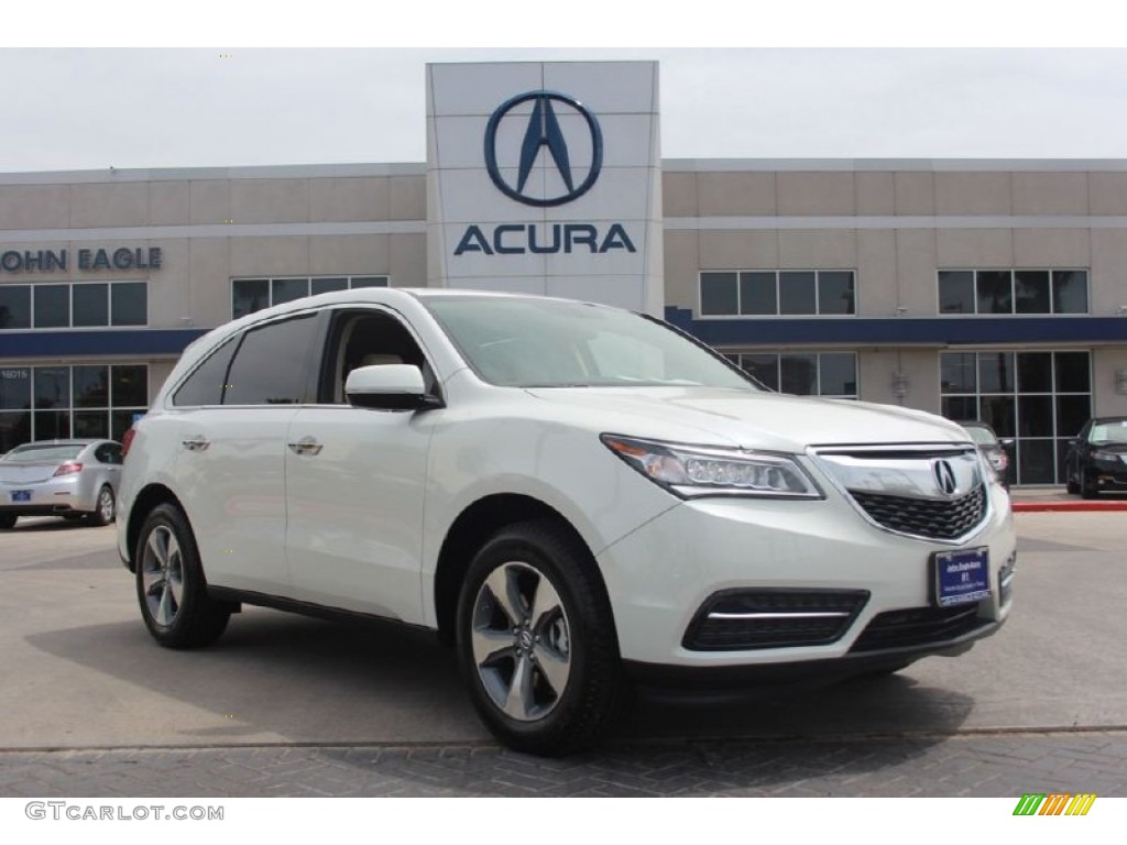 2014 MDX  - Crystal Black Pearl / Parchment photo #1