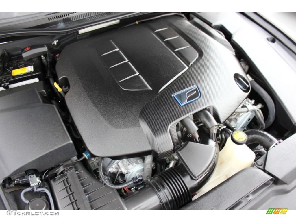 2012 Lexus IS F 5.0 Liter DOHC 32-Valve VVT-iE V8 Engine Photo #92745381