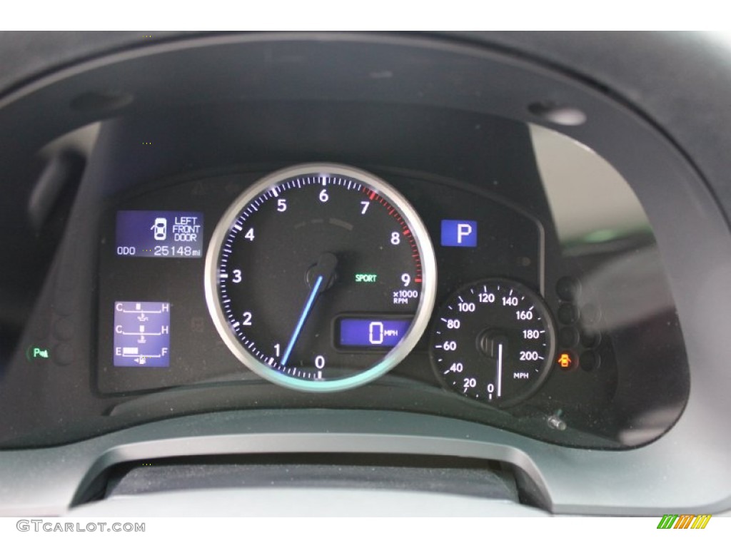 2012 Lexus IS F Gauges Photo #92745392