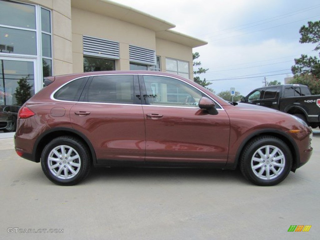 2011 Cayenne  - Auburn Red Metallic / Luxor Beige photo #11