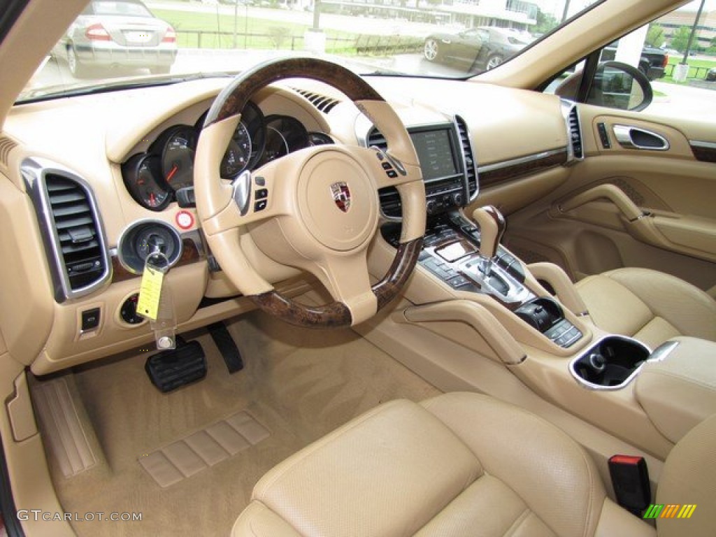 2011 Cayenne  - Auburn Red Metallic / Luxor Beige photo #12