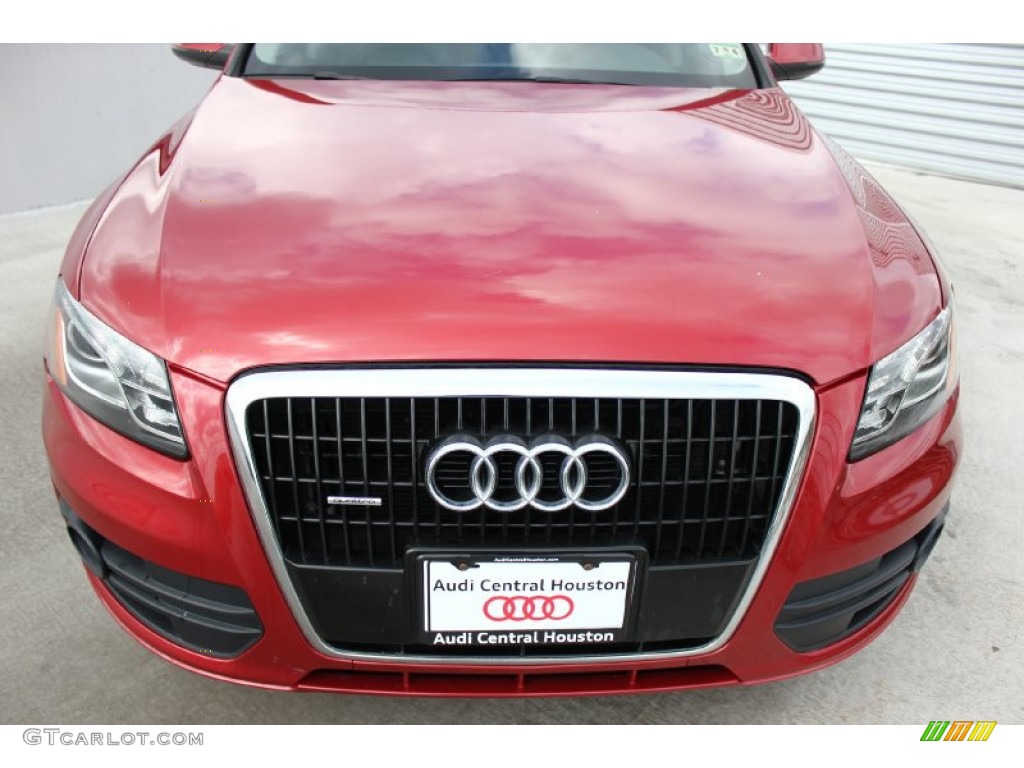 2010 Q5 3.2 quattro - Garnet Red Pearl Effect / Black photo #2