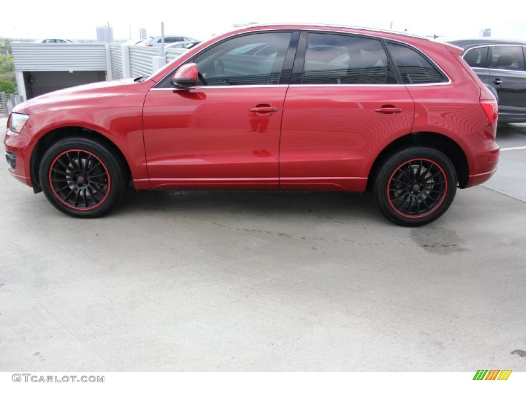 2010 Q5 3.2 quattro - Garnet Red Pearl Effect / Black photo #5