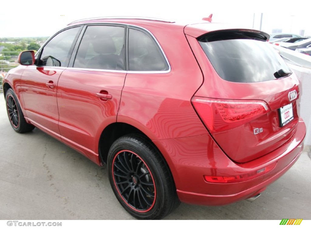 2010 Q5 3.2 quattro - Garnet Red Pearl Effect / Black photo #6