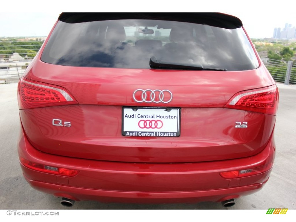 2010 Q5 3.2 quattro - Garnet Red Pearl Effect / Black photo #7