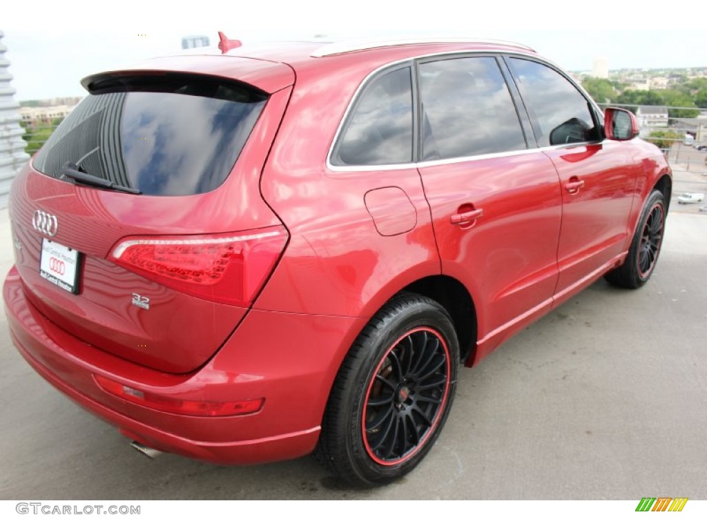 2010 Q5 3.2 quattro - Garnet Red Pearl Effect / Black photo #8