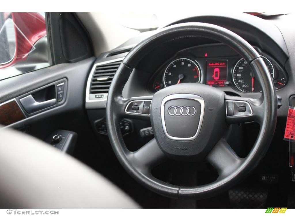 2010 Q5 3.2 quattro - Garnet Red Pearl Effect / Black photo #34