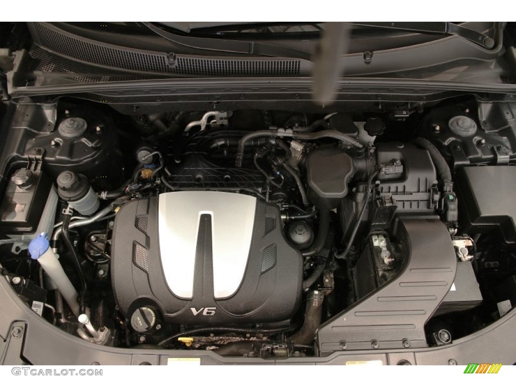 2011 Sorento LX V6 AWD - Ebony Black / Gray photo #15