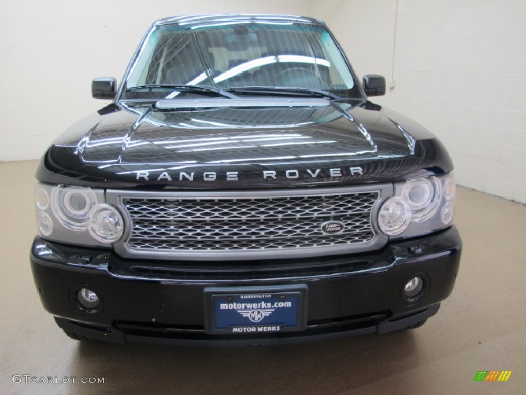 2006 Range Rover Supercharged - Java Black Pearl / Charcoal/Jet photo #2