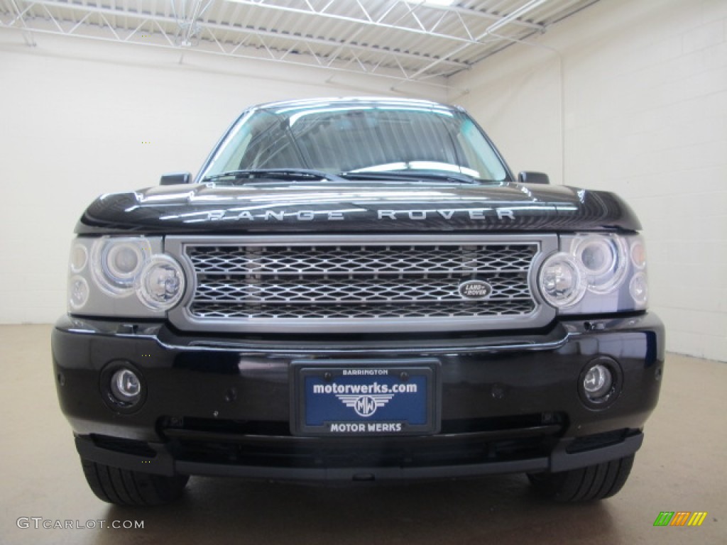 2006 Range Rover Supercharged - Java Black Pearl / Charcoal/Jet photo #3