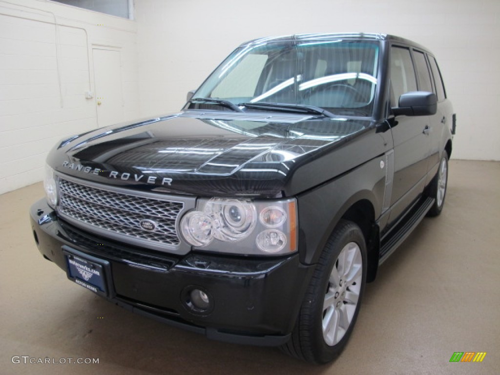 2006 Range Rover Supercharged - Java Black Pearl / Charcoal/Jet photo #4