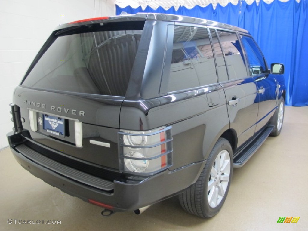 2006 Range Rover Supercharged - Java Black Pearl / Charcoal/Jet photo #9